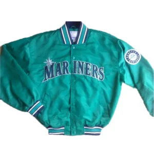 Seattle Mariners Green Vintage Starter Jacket