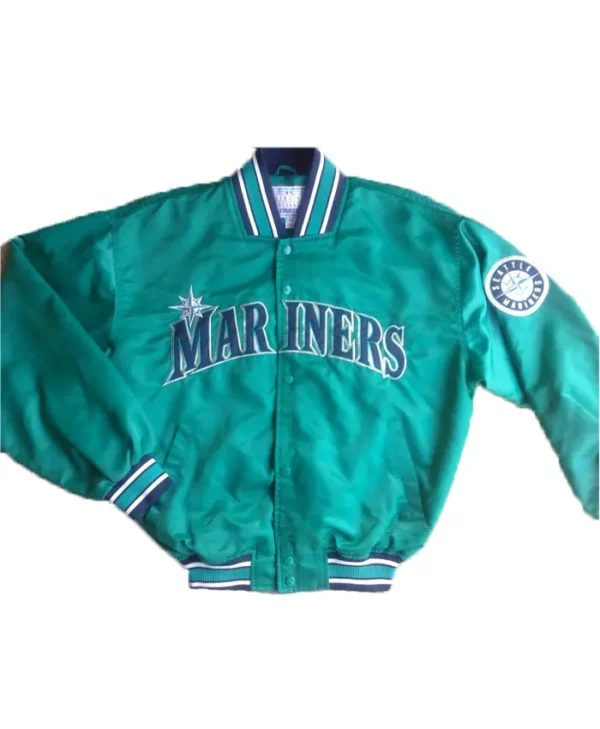 Seattle Mariners Green Vintage Starter Jacket
