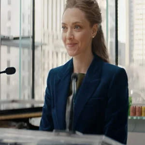 Seven Veils Amanda Seyfried Blue Suit