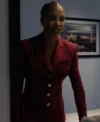 Shanola Hampton Found S02 Maroon Blazer