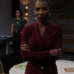 Shanola Hampton Found S02 Maroon Blazer For Sale
