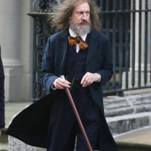 Sherlock Daughter S01 David Thewlis Blue Coat Front