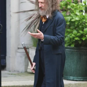 Sherlock Daughter S01 David Thewlis Blue Coat Side