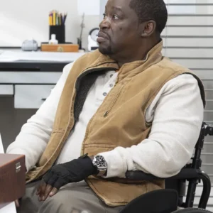 Shifting Gears S01 Daryl Mitchell Brown Vest