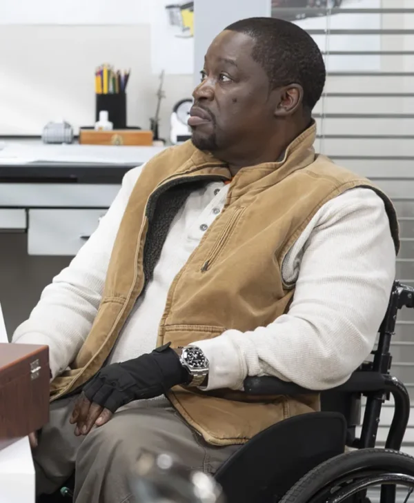 Shifting Gears S01 Daryl Mitchell Brown Vest