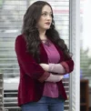 Shifting Gears S01 Kat Dennings Maroon Blazer