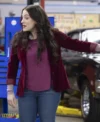 Shifting Gears S01 Kat Dennings Maroon Blazer 2