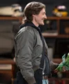 Shifting Gears S01 Lucas Neff Grey Bomber Jacket