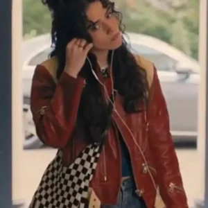 Shop Asha Banks My Fault London Leather Jacket