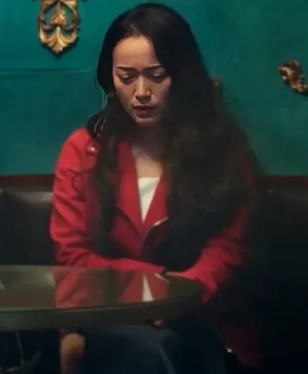 Shop Ayaka One Night in Tokyo Suede Leather Jacket