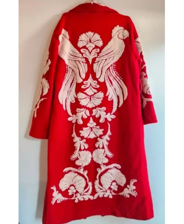 Shop Carrie Preston Elsbeth S02 Red Coat