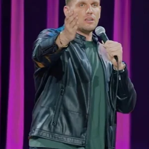 Shop Chris Distefano Its Just Unfortunate Leather Jacket