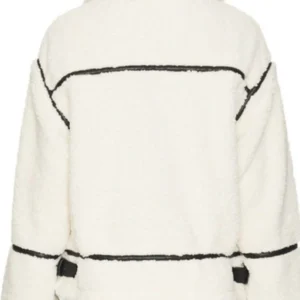 Shop Christina In The Country S02 Christina Hall White Sherpa Jacket