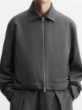 Shop Damian The Young And The Restless Grey Jacket