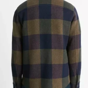 Shop Denis Leary Going Dutch Wool Plaid Shacket