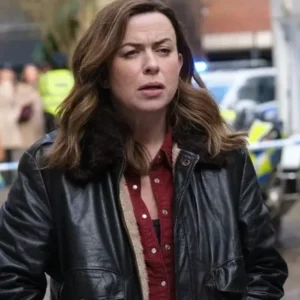 Shop Eve Myles The Crow Girl Black Jacket