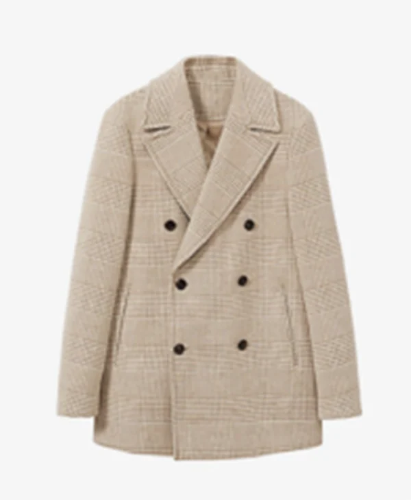 Shop Kyle Abbott The Young And The Restless Wool Peacoat
