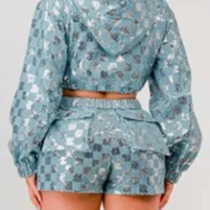 Shop Lizze Broadway Kinda Pregnant Checkered Jacket