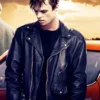 Shop Nathan Williams Brave the Dark Black Leather Jacket