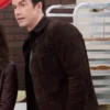 Shop Robert Buckley An Unexpected Valentine Suede Jacket