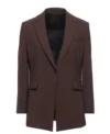 Shop Sarah Franklin Matlock S01 Brown Blazer