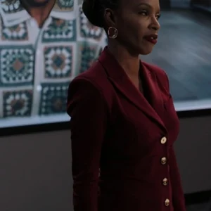 Shop Shanola Hampton Found S02 Maroon Blazer