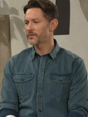 Shop The Young And The Restless Daniel Romalotti Denim Shirt
