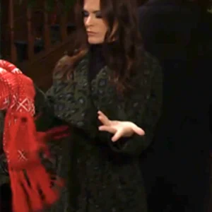 Shop The Young and the Restless Chelsea Newman Green Coat