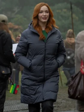 Small Town Big Story S01 Christina Hendricks Hooded Jacket