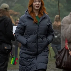 Small Town Big Story S01 Christina Hendricks Hooded Jacket