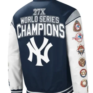 Special Edition Champions new york yankees world series jacket Back