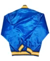 St Louis Blues 1990s Blue Satin Jacket Back