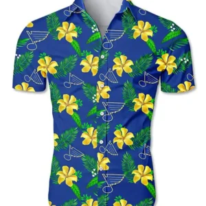 St Louis Blues Hawaiian Shirt 2