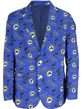 St Louis Blues Printed Blazer