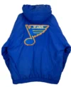 St Louis Blues Vintage Starter 90s Jacket Back