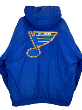St Louis Blues Vintage Starter 90s Jacket Back