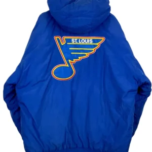 St Louis Blues Vintage Starter 90s Jacket Back