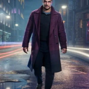 Staz Nair Virdee Purple Trench Coat