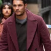 Staz Nair Virdee Purple Trench Coat For Sale