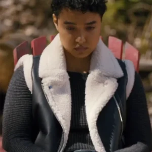 Stef SkyMed S03 Sherpa Leather Vest