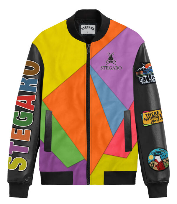 Stegaro picasso leather jacket front