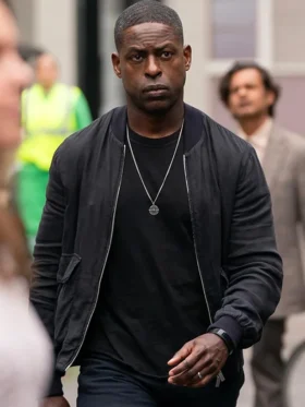Sterling K. Brown Paradise Black Cotton Jacket