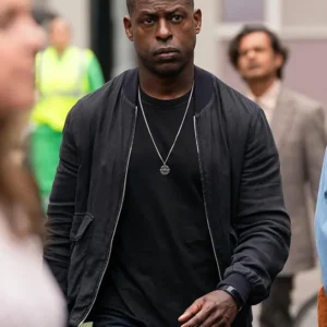 Sterling K. Brown Paradise Black Cotton Jacket