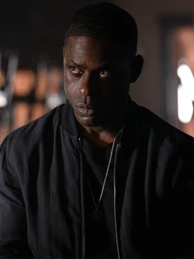 Sterling K. Brown Paradise Black Cotton Jacket For Sale 1