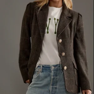 Summer Newman The Young And The Restless Wool Blazer