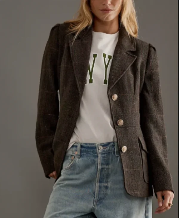 Summer Newman The Young And The Restless Wool Blazer