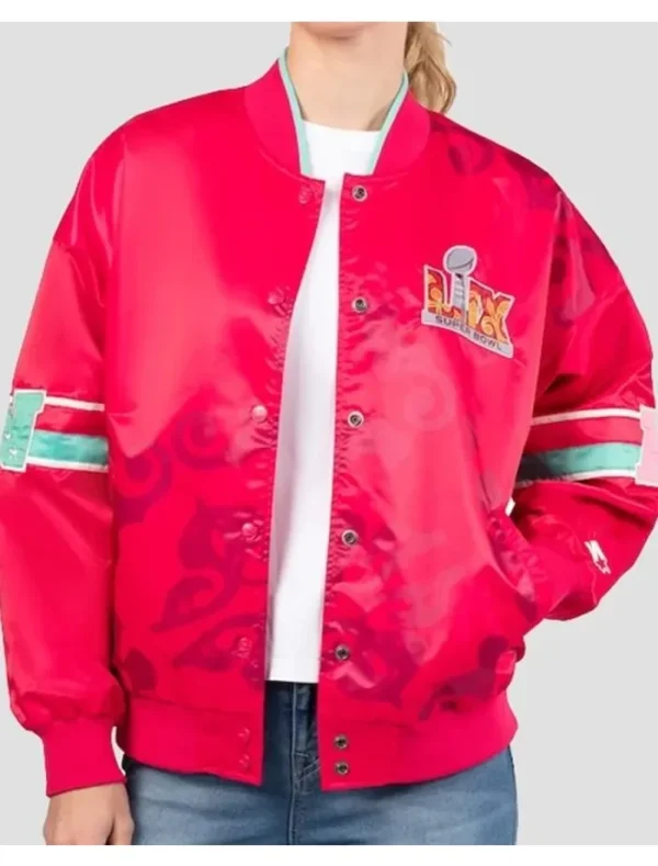 Super Bowl LIX Interception Varsity Jacket