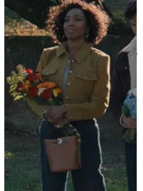 Sweet Magnolias S04 Helen Decatur Green Cropped Jacket