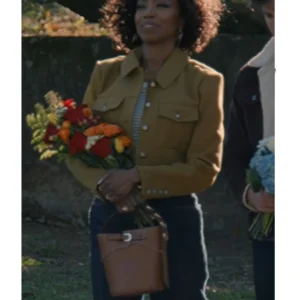 Sweet Magnolias S04 Helen Decatur Green Cropped Jacket