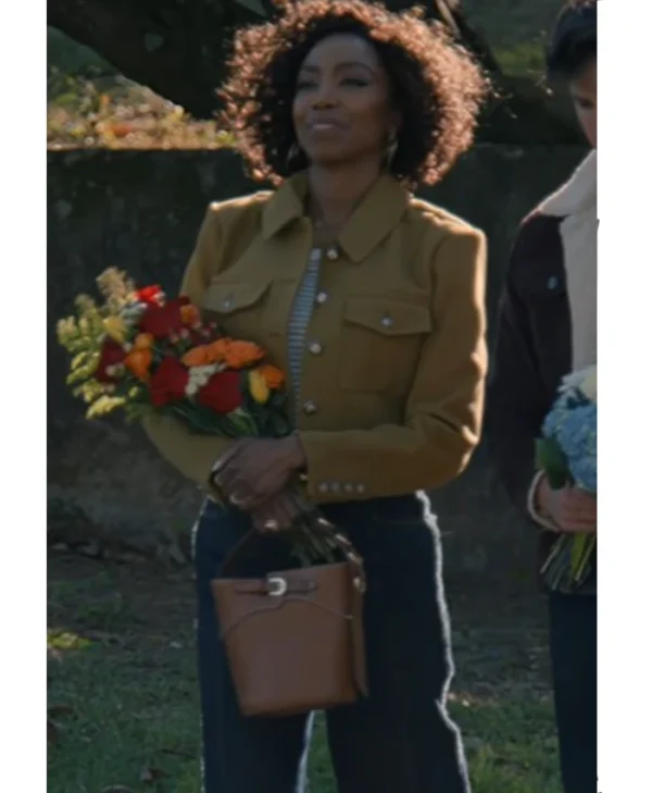 Sweet Magnolias S04 Helen Decatur Green Cropped Jacket